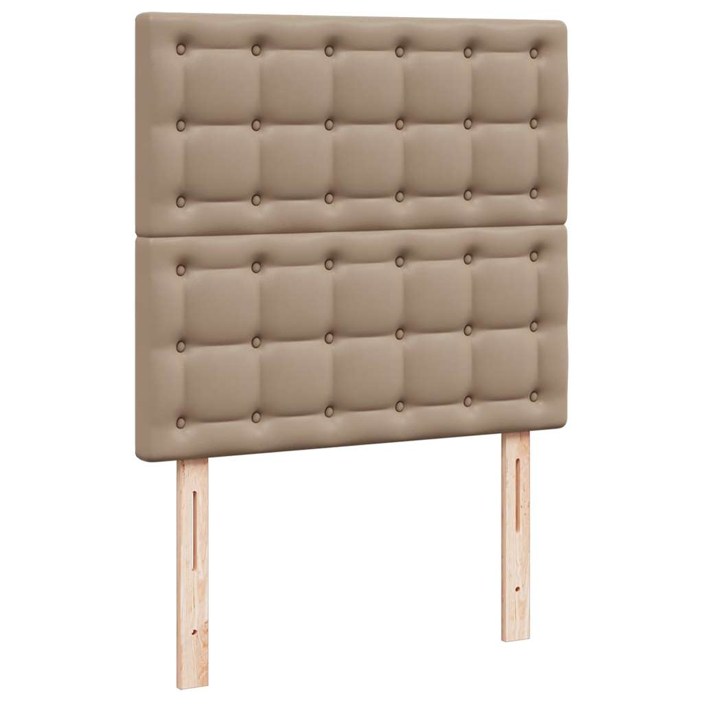 osmannisk sengeramme med madrasser 200x200cm kunstlæder