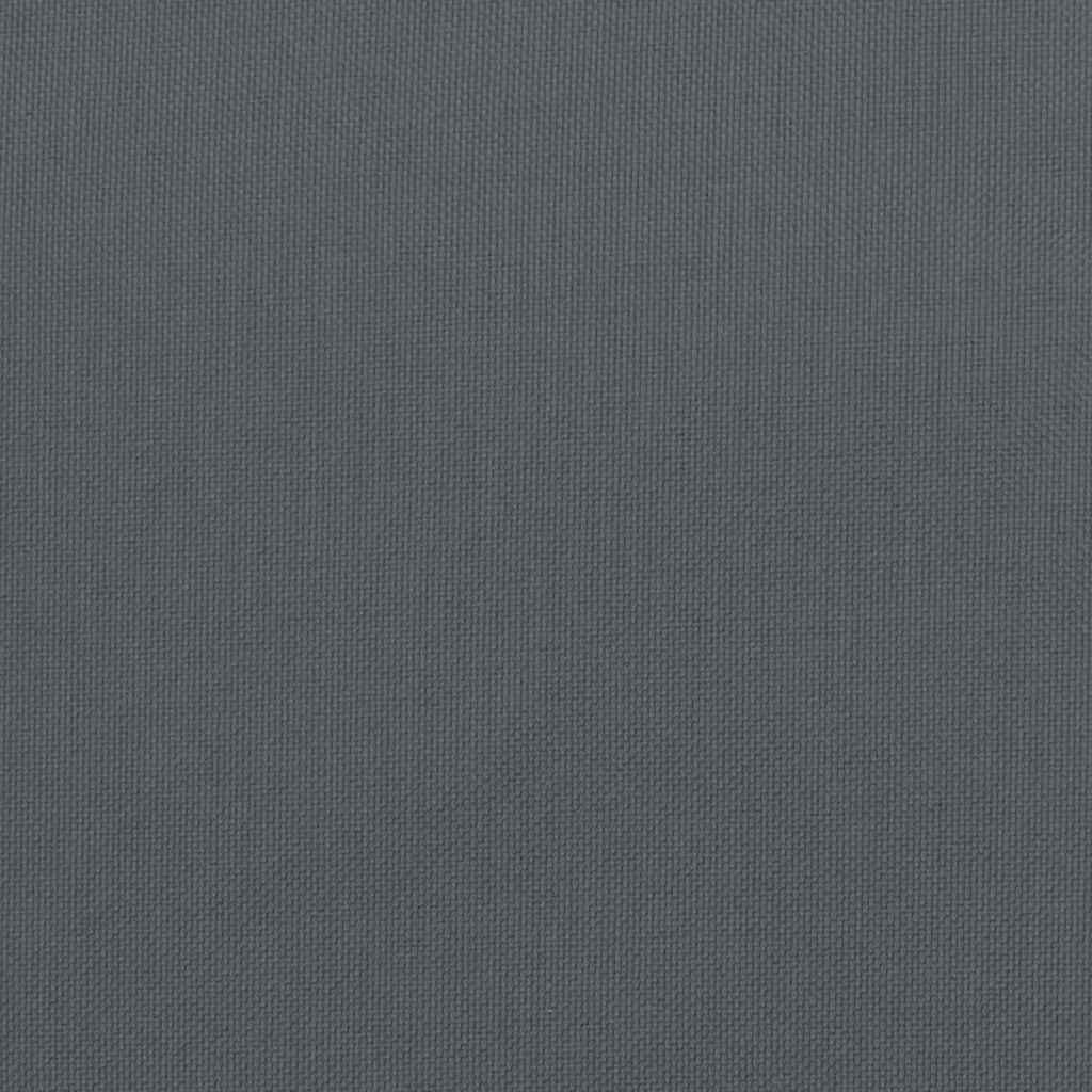 foldbar liggestol 175x54x8,5 cm oxfordstof antracitgrå