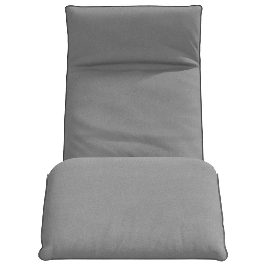 foldbar liggestol 175x54x8,5 cm oxfordstof grå