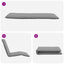 foldbar liggestol 175x54x8,5 cm oxfordstof grå