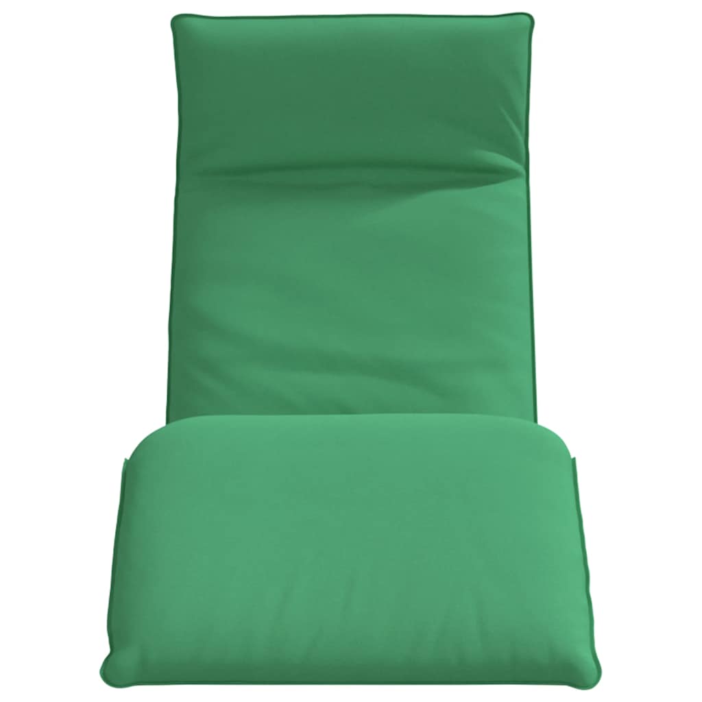 foldbar liggestol 175x54x8,5 cm oxfordstof grøn