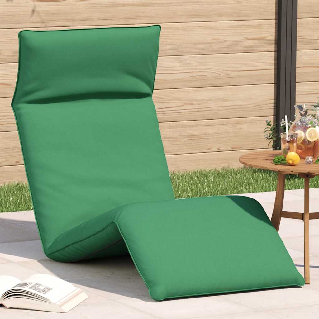 foldbar liggestol 175x54x8,5 cm oxfordstof grøn