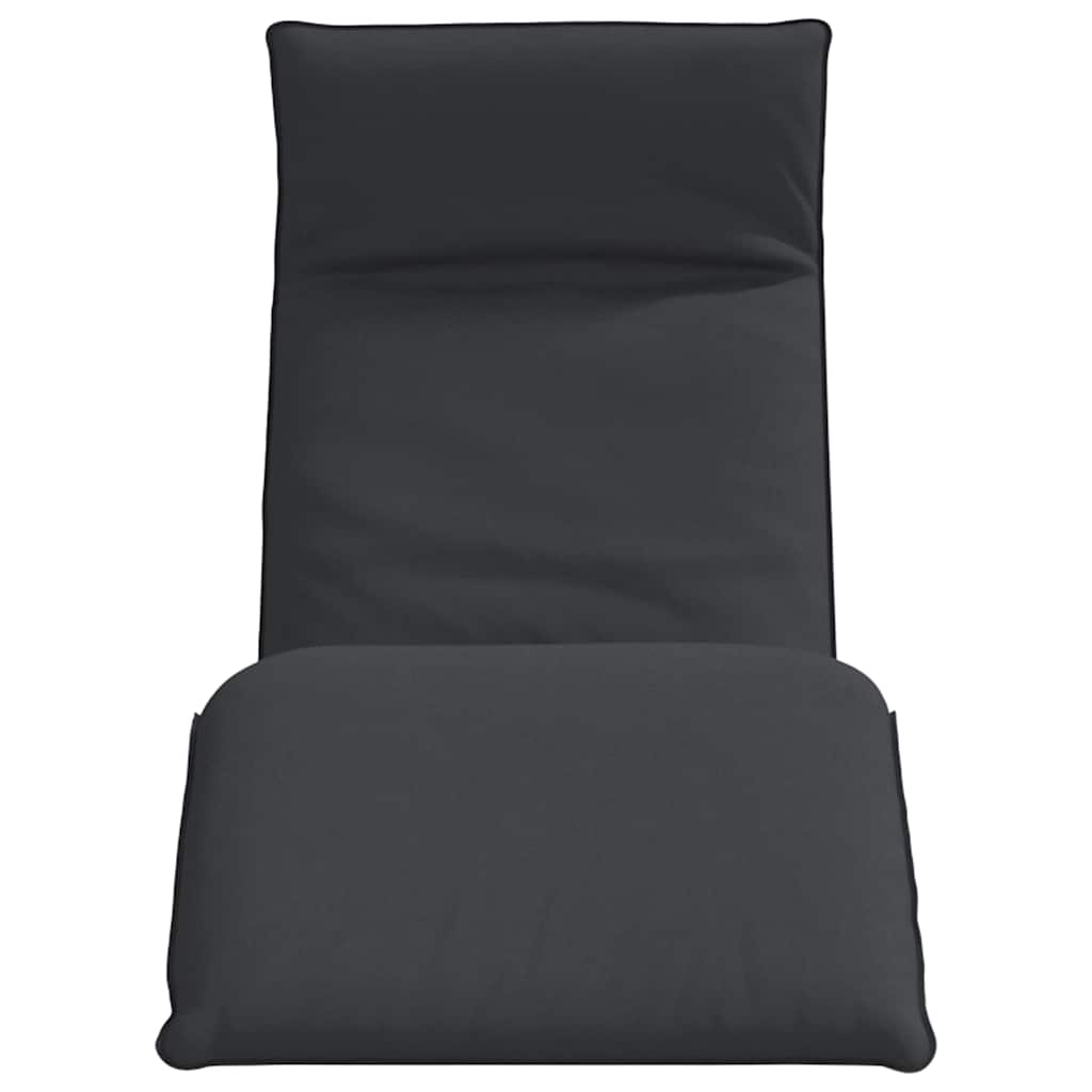 foldbar liggestol 175x54x8,5 cm oxfordstof sort