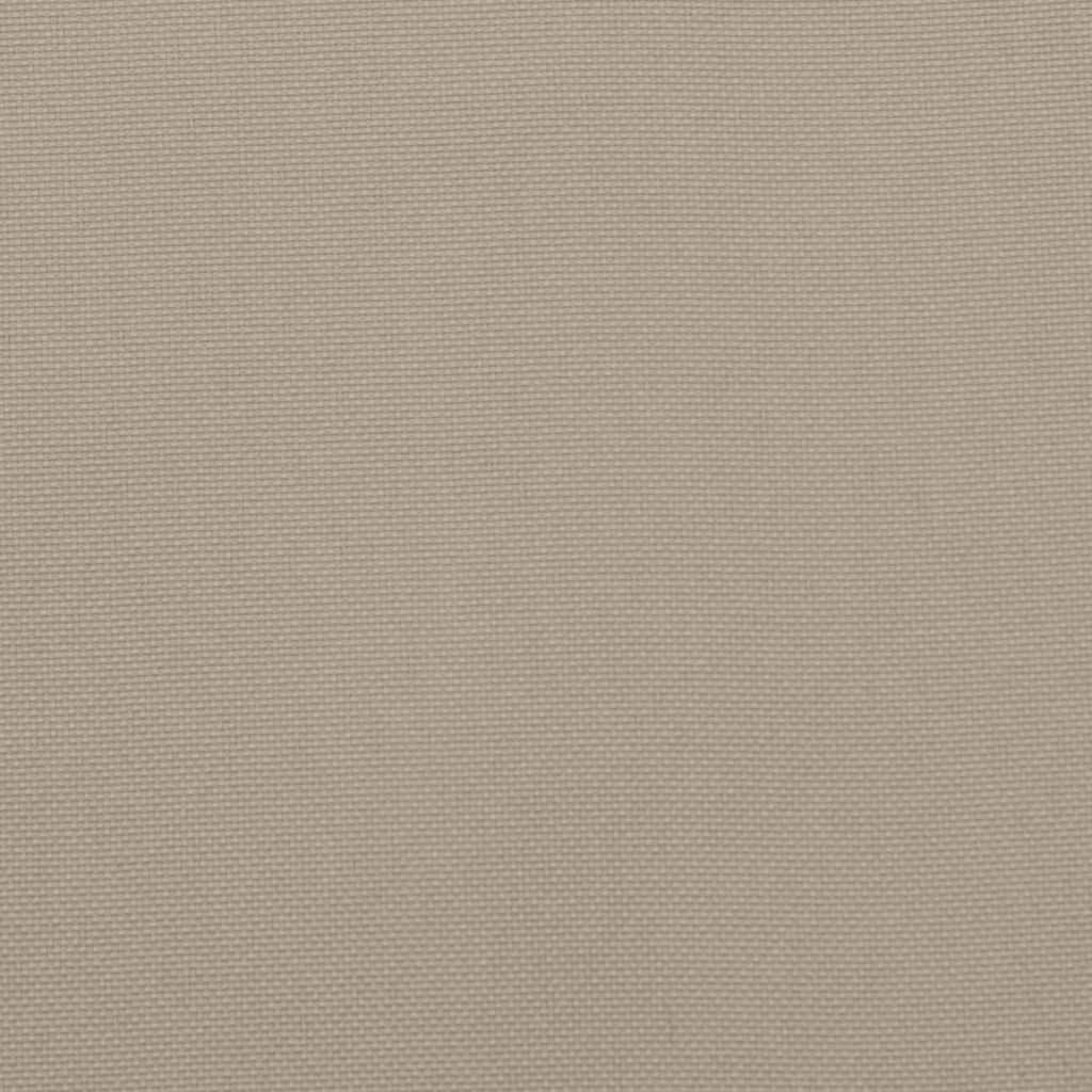 foldbar liggestol 175x54x8,5 cm oxfordstof gråbrun