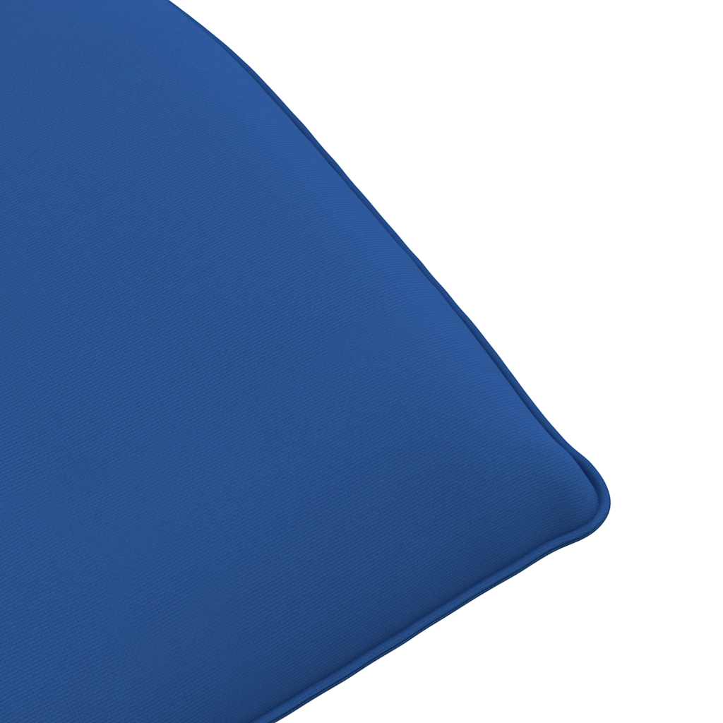 foldbar liggestol 175x54x8,5 cm oxfordstof kongeblå