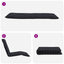 foldbar liggestol 175x54x8,5 cm oxfordstof sortternet