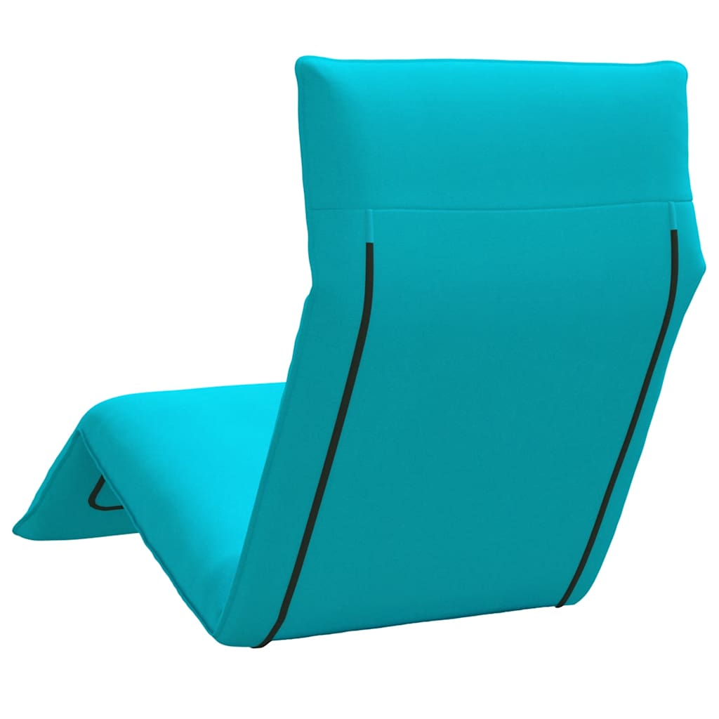 foldbar liggestol 175x54x8,5 cm oxfordstof turkis