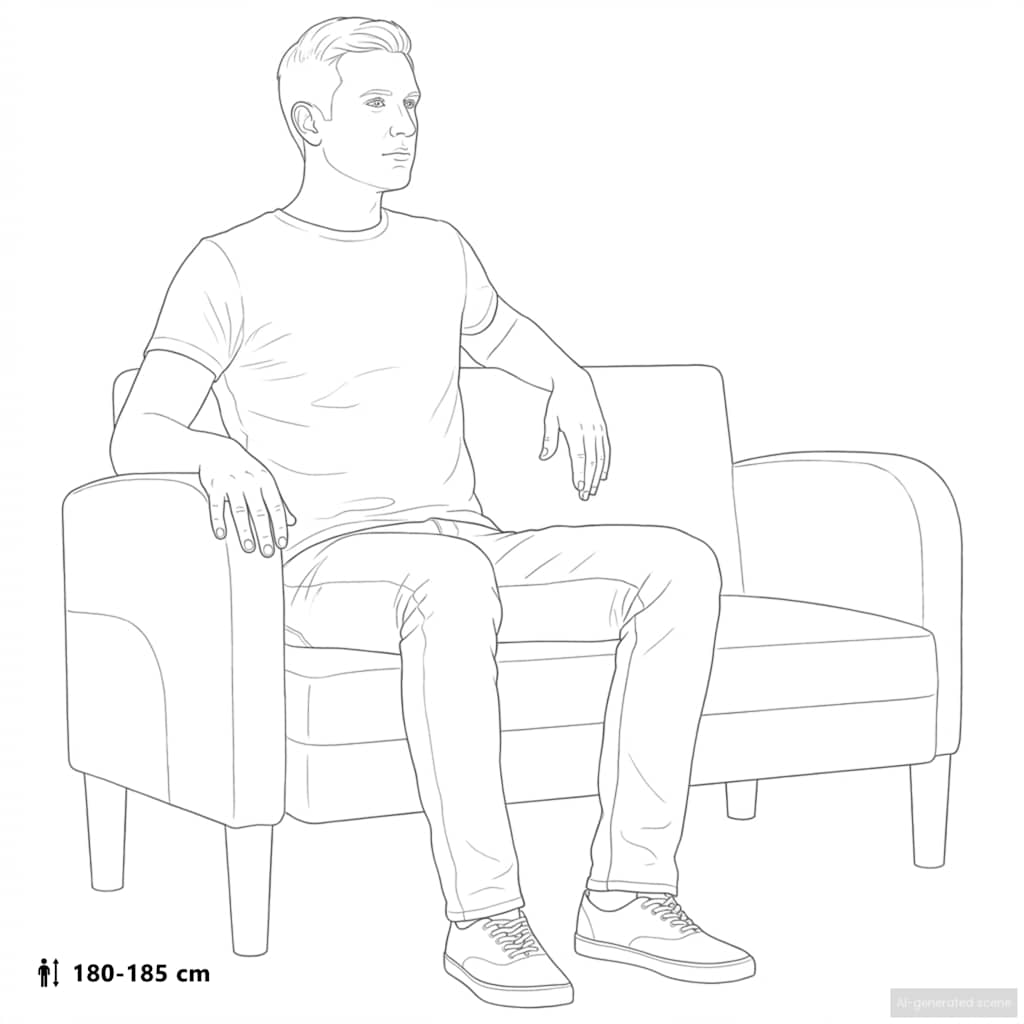 elskovssofa 110 cm kunstlæder cappuccino