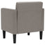 sofastol med armlæn 53 cm stof gråbrun