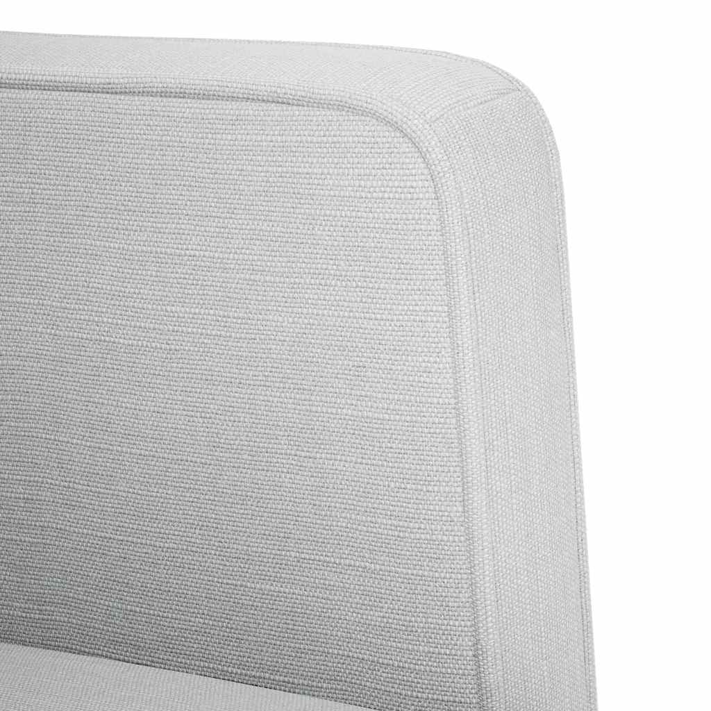 sofastol med armlæn 53 cm stof skygrå