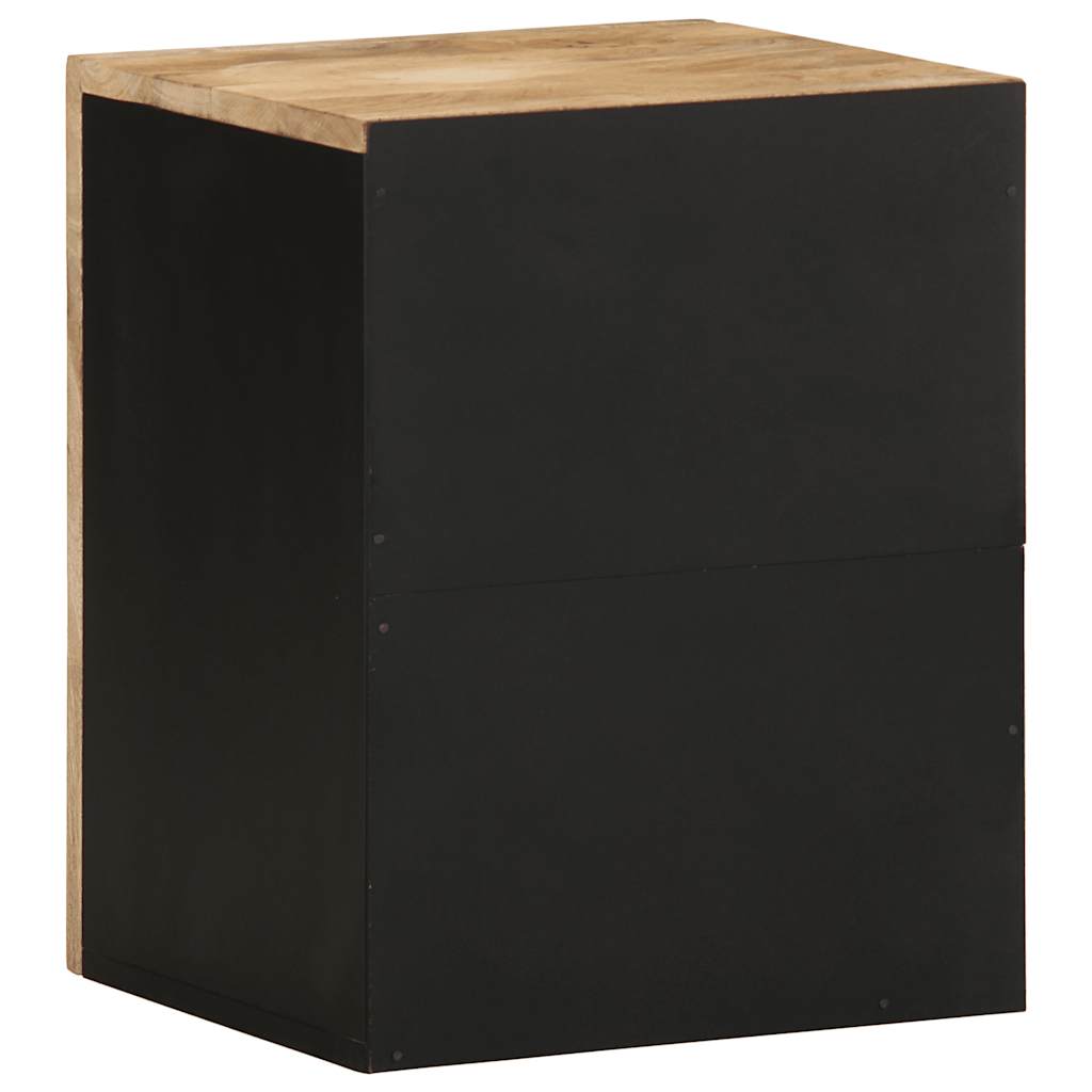 badeværelsesskab 38x33,5x48 cm massivt mangotræ