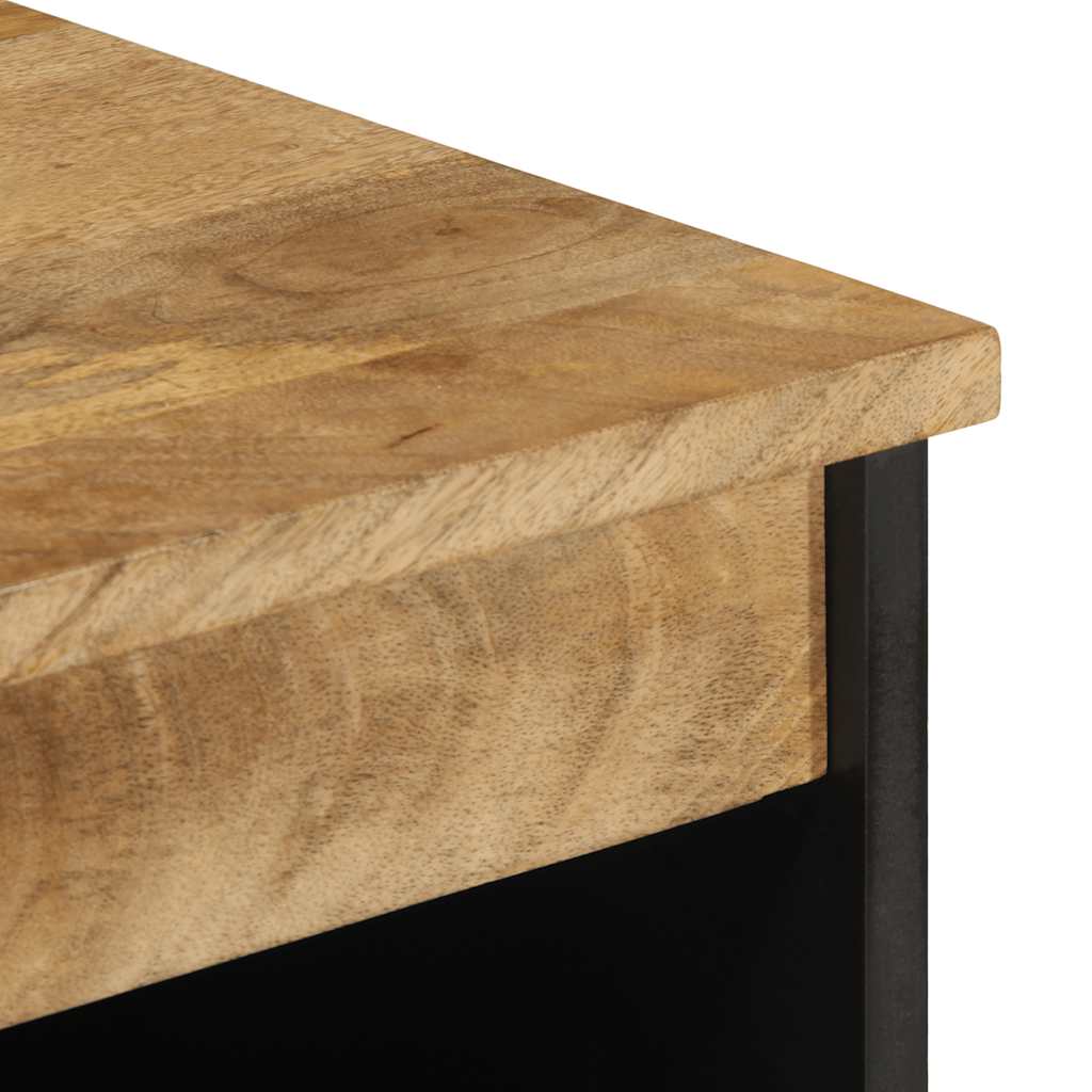 skænk 60x33,5x75 cm massivt ru mangotræ
