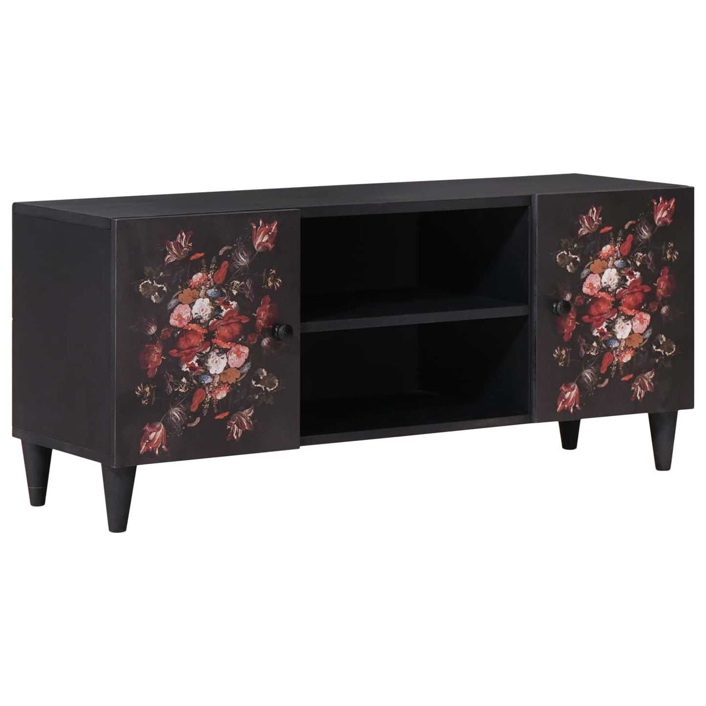 Opbevaringsskabe Flerfarvet 105 x 33,5 x 46 cm Massivt mangotræ