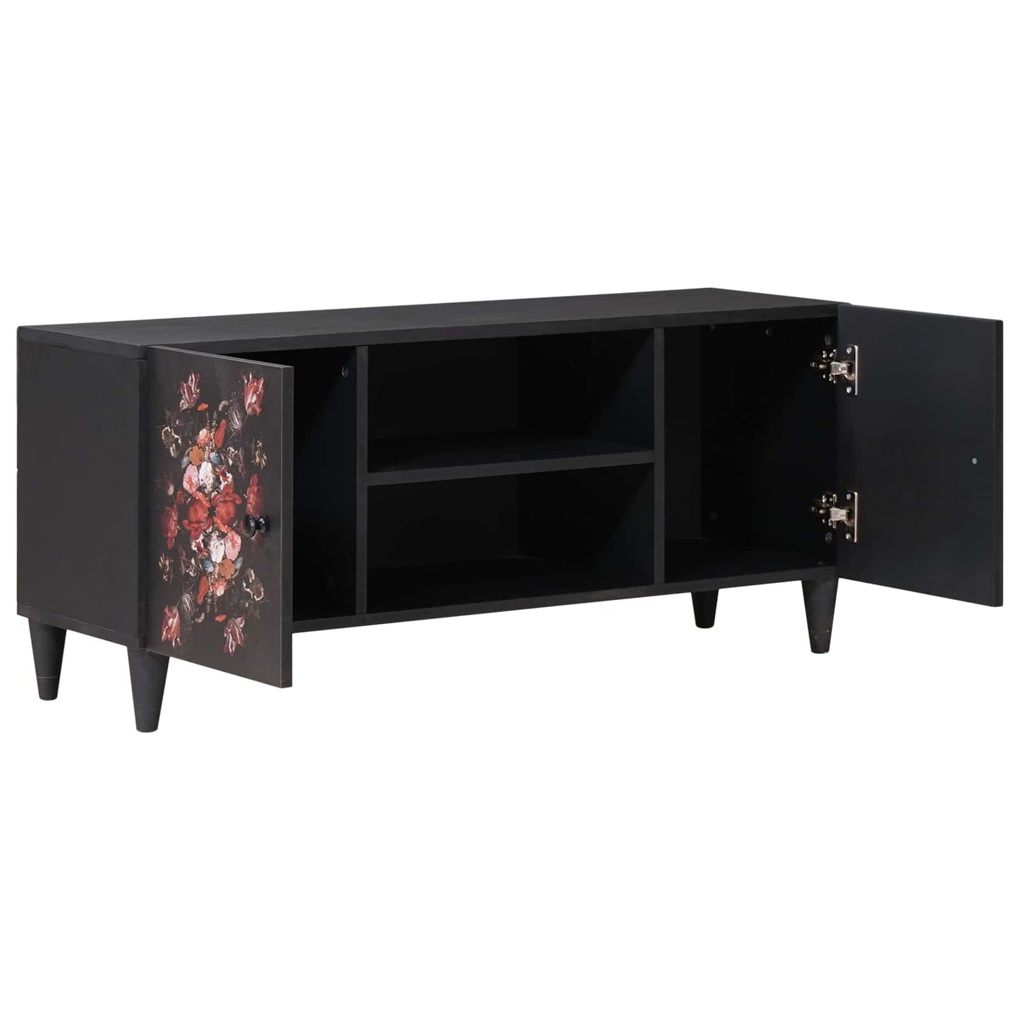 Opbevaringsskabe Flerfarvet 105 x 33,5 x 46 cm Massivt mangotræ