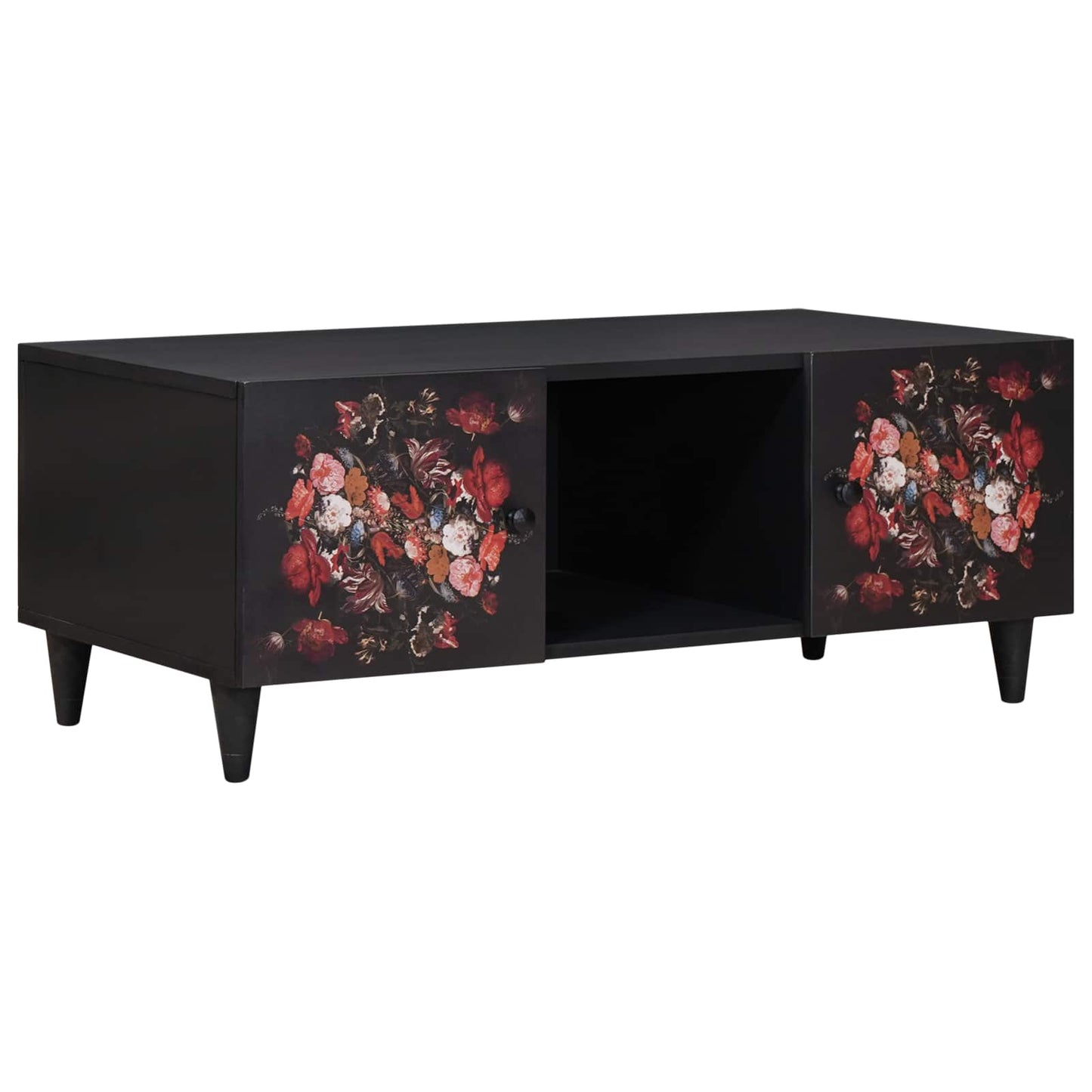 Sofabord Flerfarvet 100 x 54 x 40 cm Massivt mangotræ