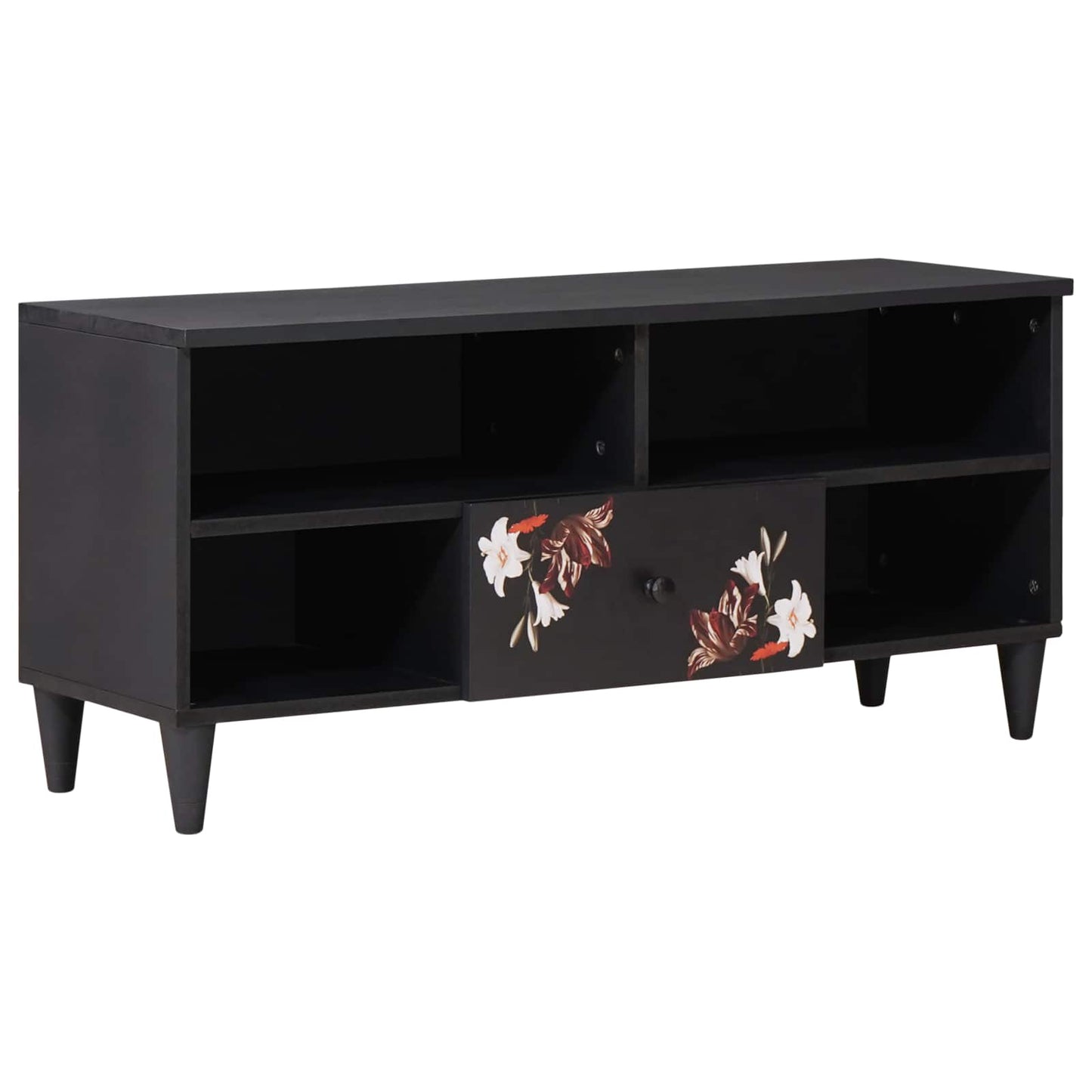 Opbevaringsskabe Flerfarvet 100 x 33,5 x 46 cm Massivt mangotræ
