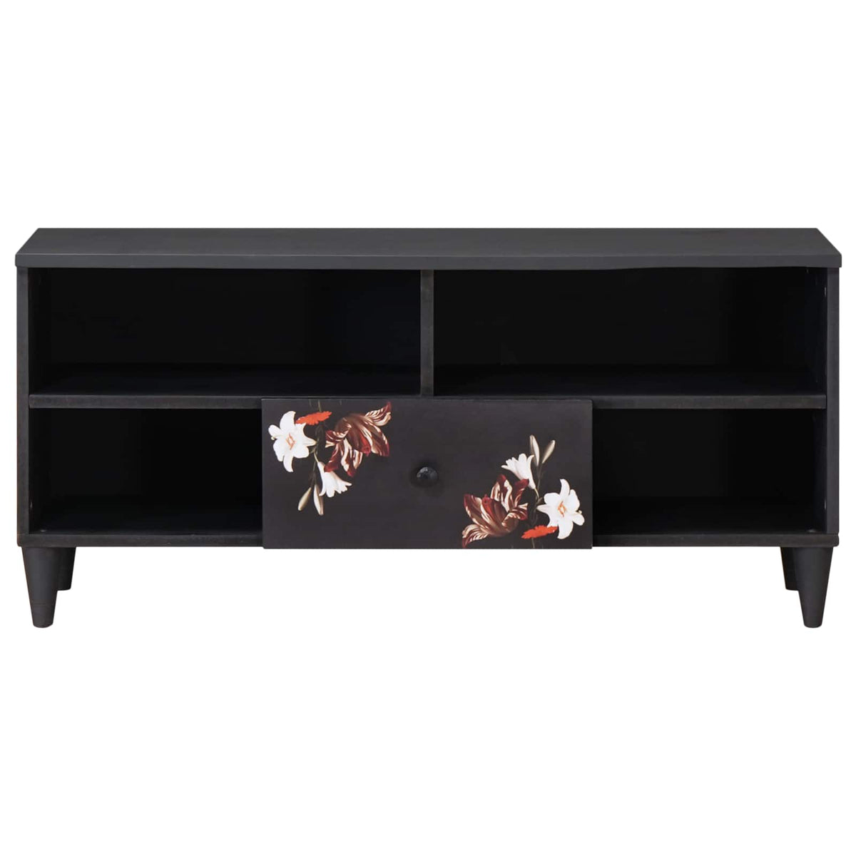 Opbevaringsskabe Flerfarvet 100 x 33,5 x 46 cm Massivt mangotræ