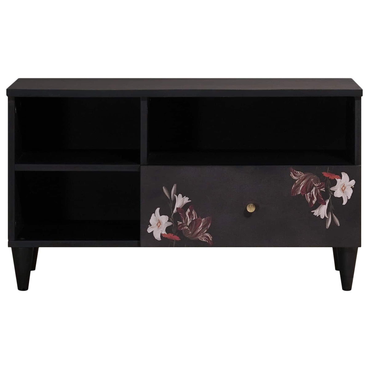 Opbevaringsskabe Flerfarvet 80 x 33,5 x 46 cm Massivt mangotræ