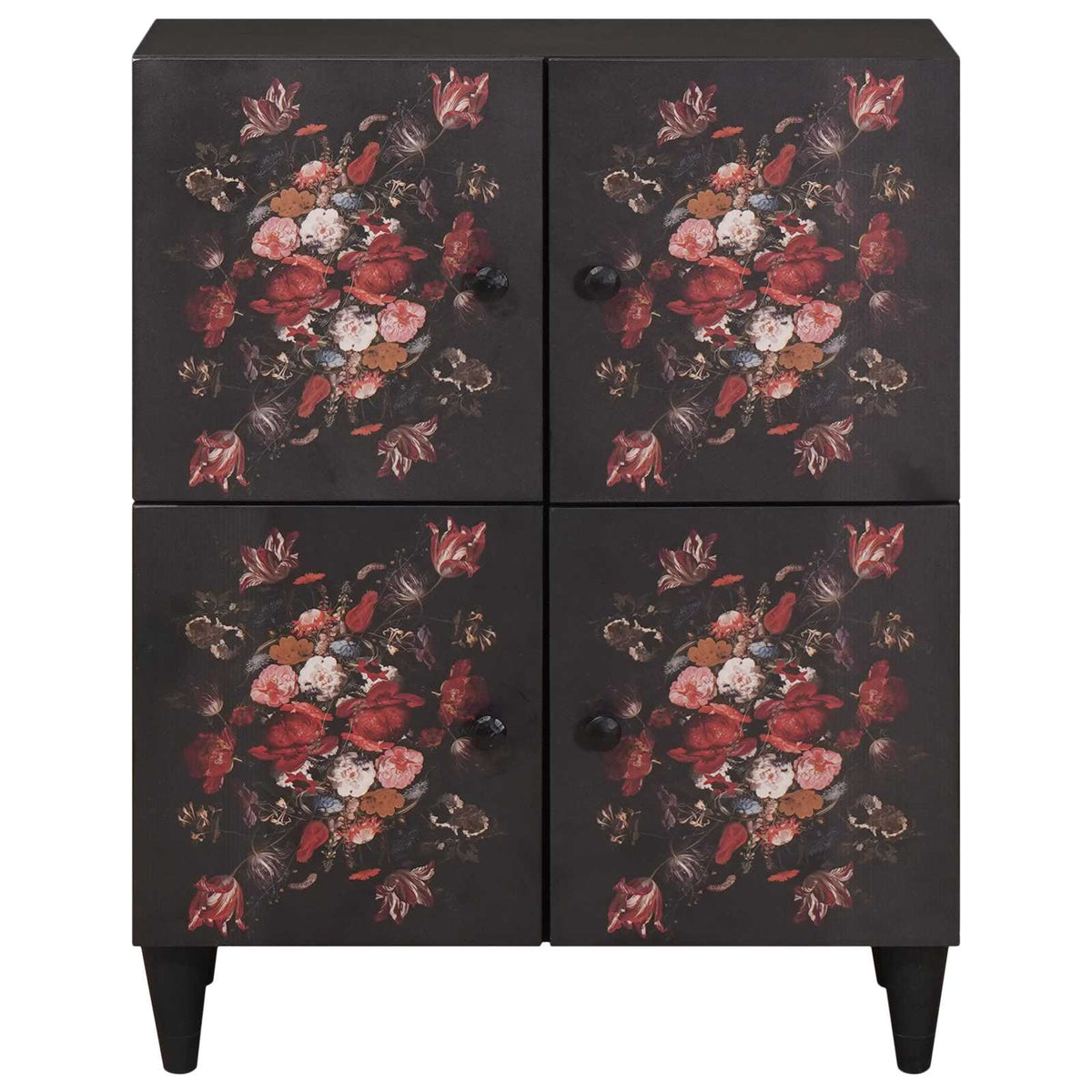 Opbevaringsskabe Flerfarvet 60 x 33,5 x 75 cm Massivt mangotræ