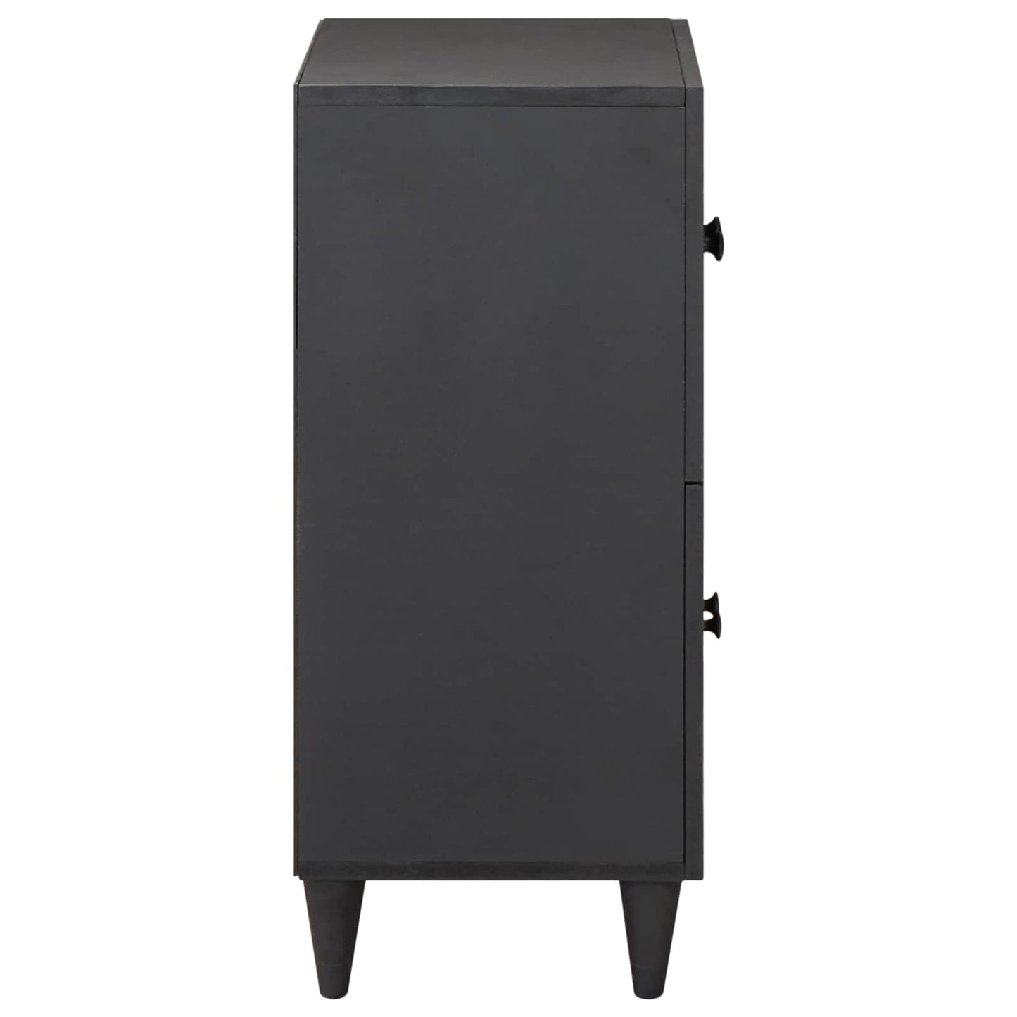Opbevaringsskabe Flerfarvet 60 x 33,5 x 75 cm Massivt mangotræ