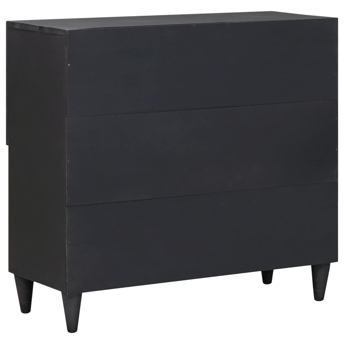 Opbevaringsskabe Flerfarvet 80 x 33,5 x 75 cm Massivt mangotræ