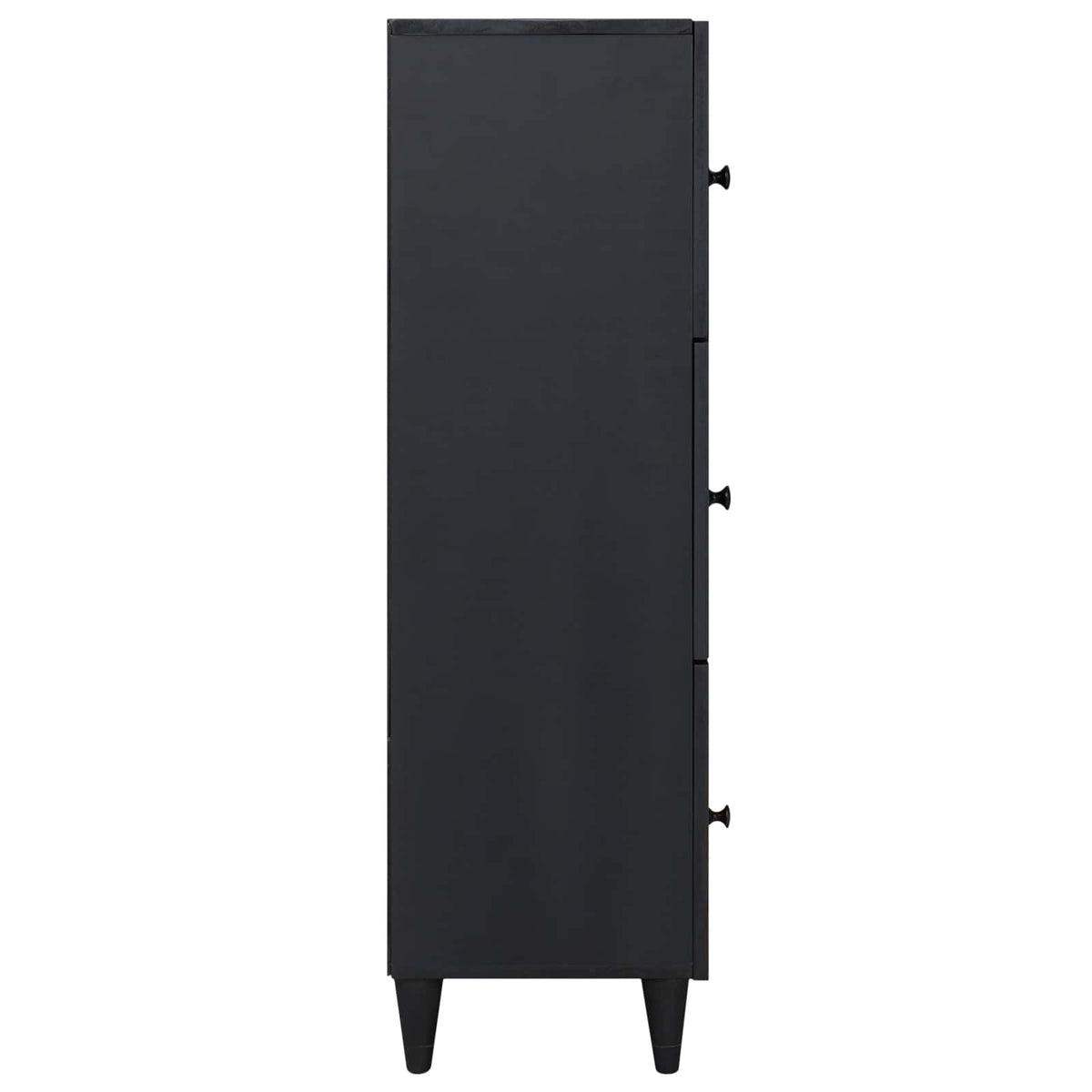 Opbevaringsskabe Flerfarvet 40 x 33,5 x 110 cm Massivt mangotræ
