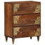 Sideboard Brun 60 x 33 x 75 cm Massivt mangotræ