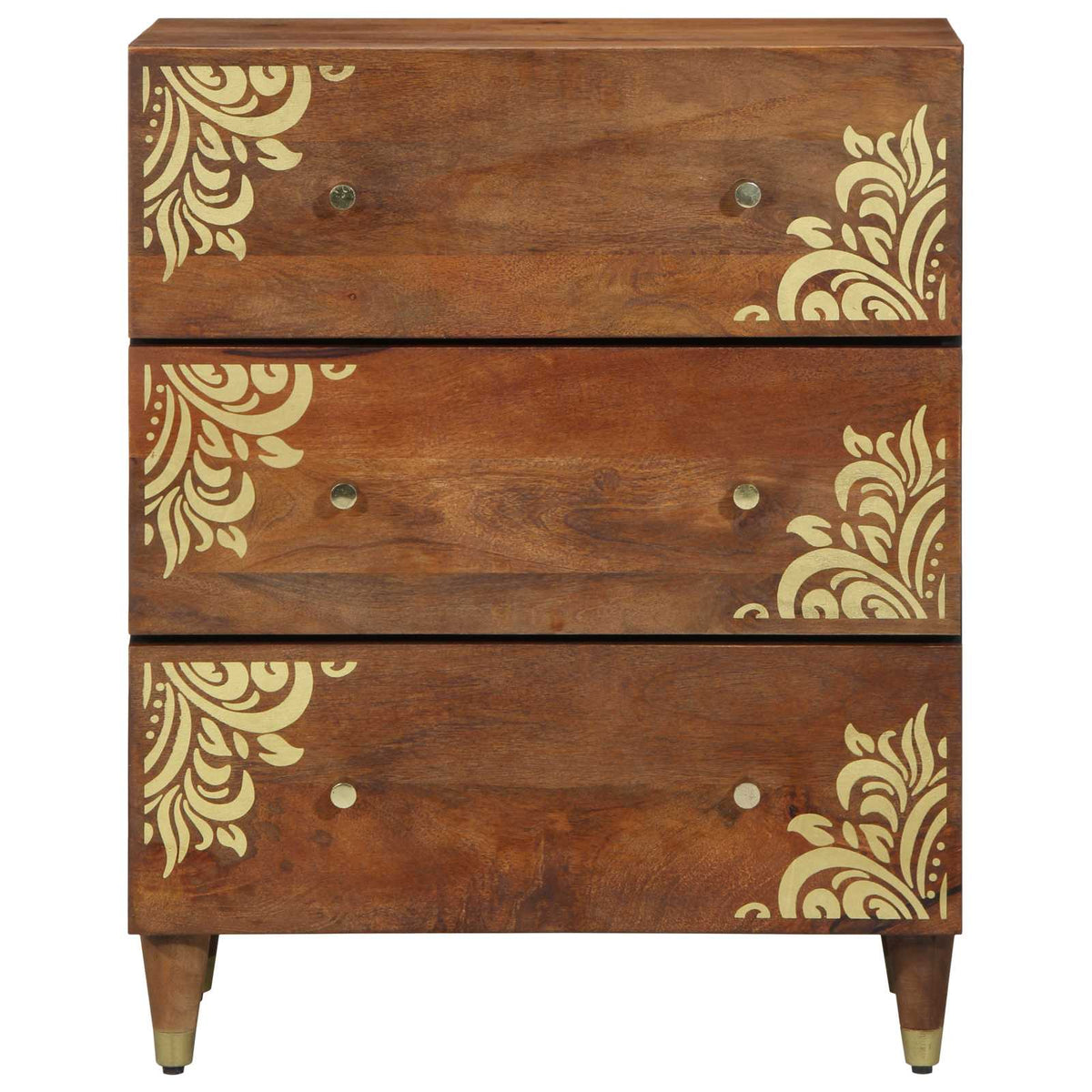 Sideboard Brun 60 x 33 x 75 cm Massivt mangotræ