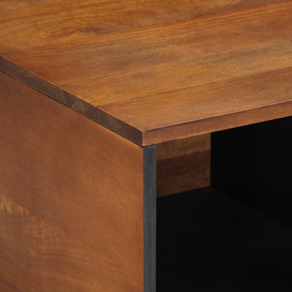 Sofabord Honningbrun 80 x 50 x 40 cm Massivt mangotræ