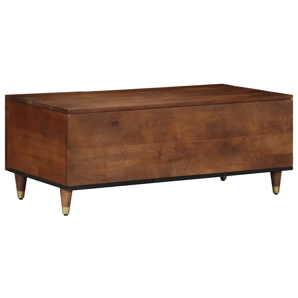 Sofabord Honningbrun 100 x 54 x 40 cm Massivt mangotræ
