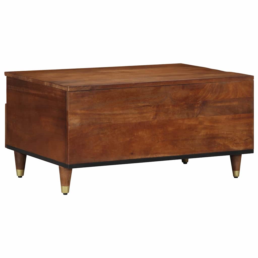 Sofabord Honningbrun 80 x 54 x 40 cm Massivt mangotræ
