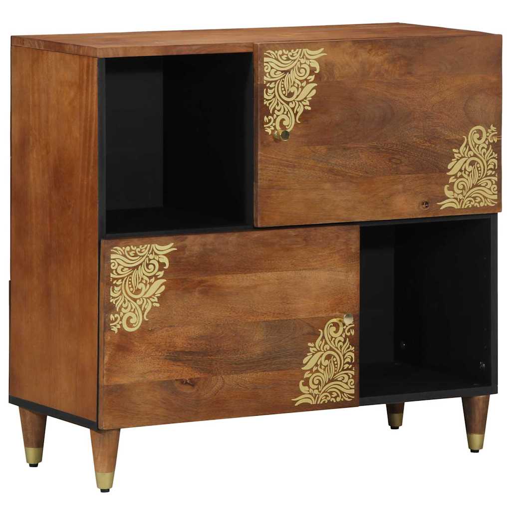 Sideboard Brun 80 x 33 x 75 cm Massivt mangotræ
