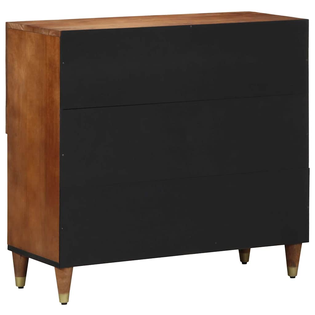 Sideboard Brun 80 x 33 x 75 cm Massivt mangotræ
