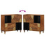 Sideboard Brun 80 x 33 x 75 cm Massivt mangotræ
