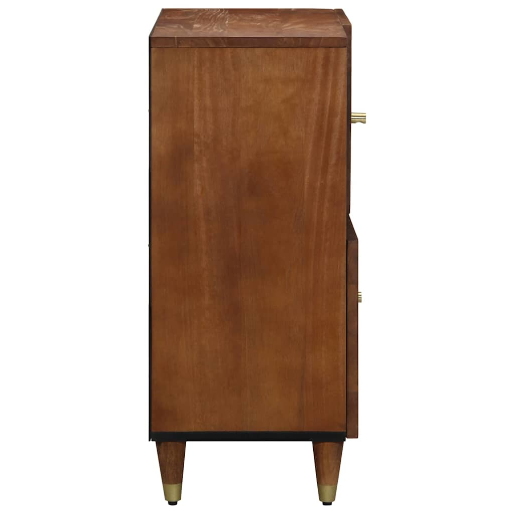 Sideboard Brun 80 x 33 x 75 cm Massivt mangotræ