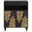 Sideboard Sort 60 x 33 x 75 cm Massivt mangotræ