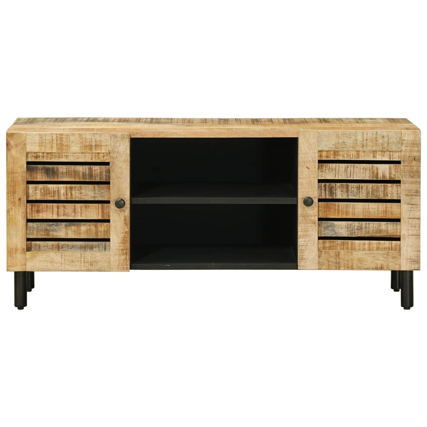 Opbevaringsskabe Naturfarvet 105 x 33 x 46 cm Massivt mangotræ