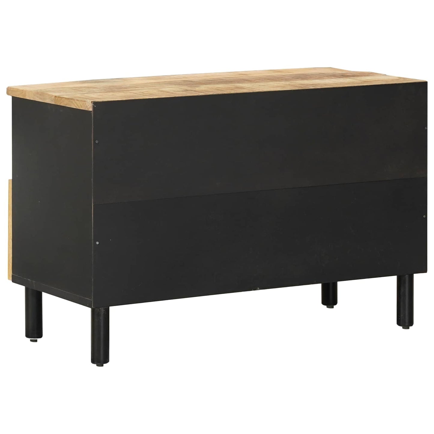 Opbevaringsskabe Naturfarvet 70 x 33 x 46 cm Massivt mangotræ