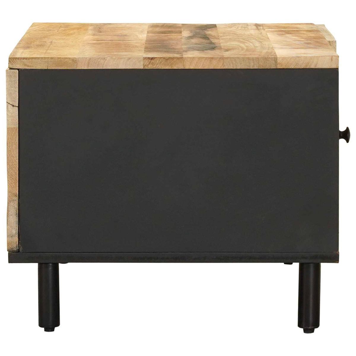 Sofabord Naturfarvet 80 x 50 x 40 cm Massivt mangotræ