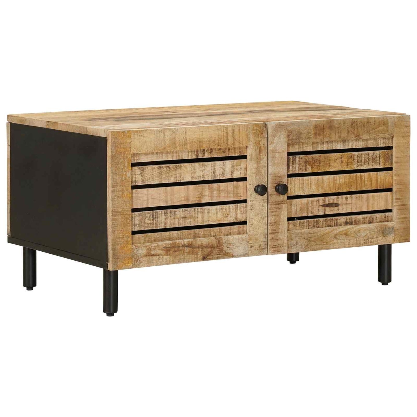 Sofabord Naturfarvet 80 x 50 x 40 cm Massivt mangotræ