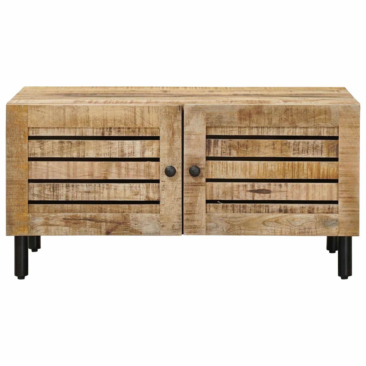 Sofabord Naturfarvet 80 x 50 x 40 cm Massivt mangotræ