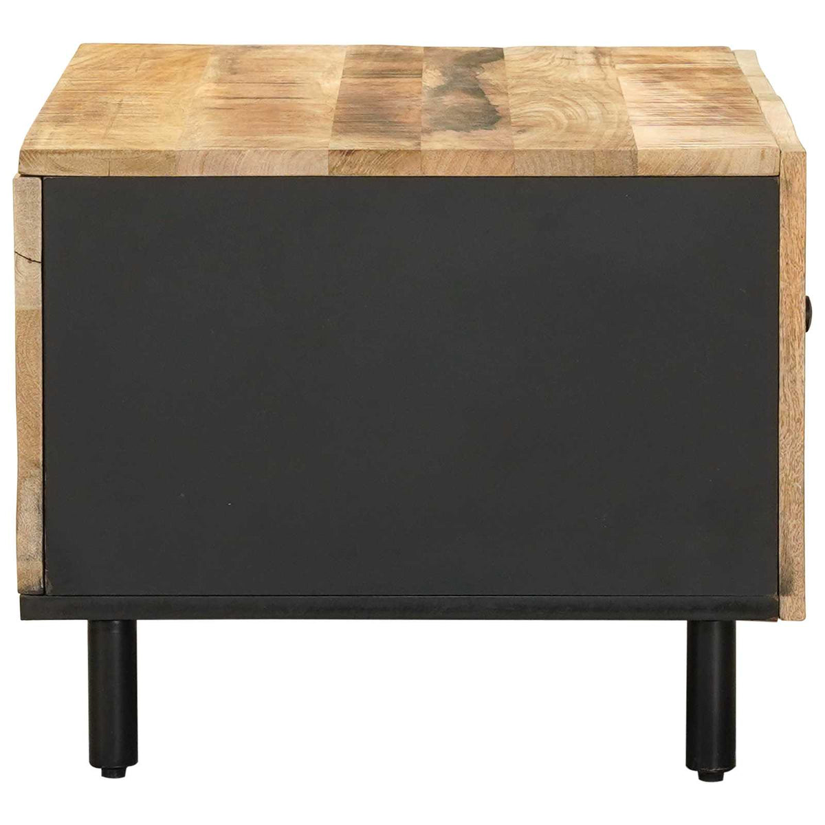 Sofabord Naturfarvet 80 x 50 x 40 cm Massivt mangotræ