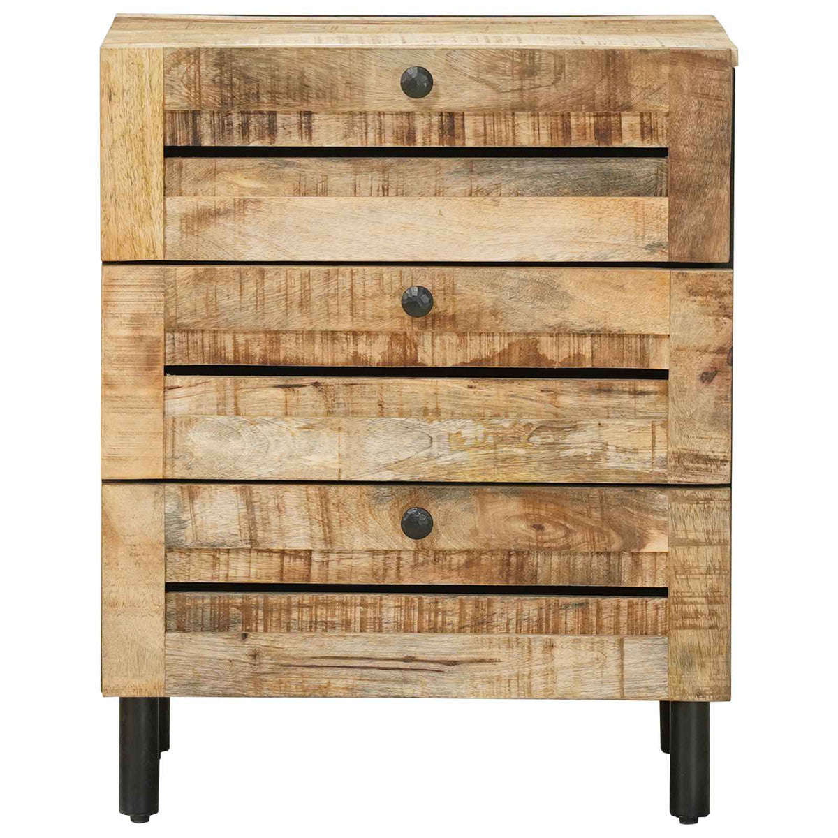 Sengebord Naturfarvet 50 x 33 x 62 cm Massivt mangotræ