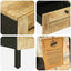 Opbevaringsskabe Naturfarvet 105 x 33 x 46 cm Massivt mangotræ