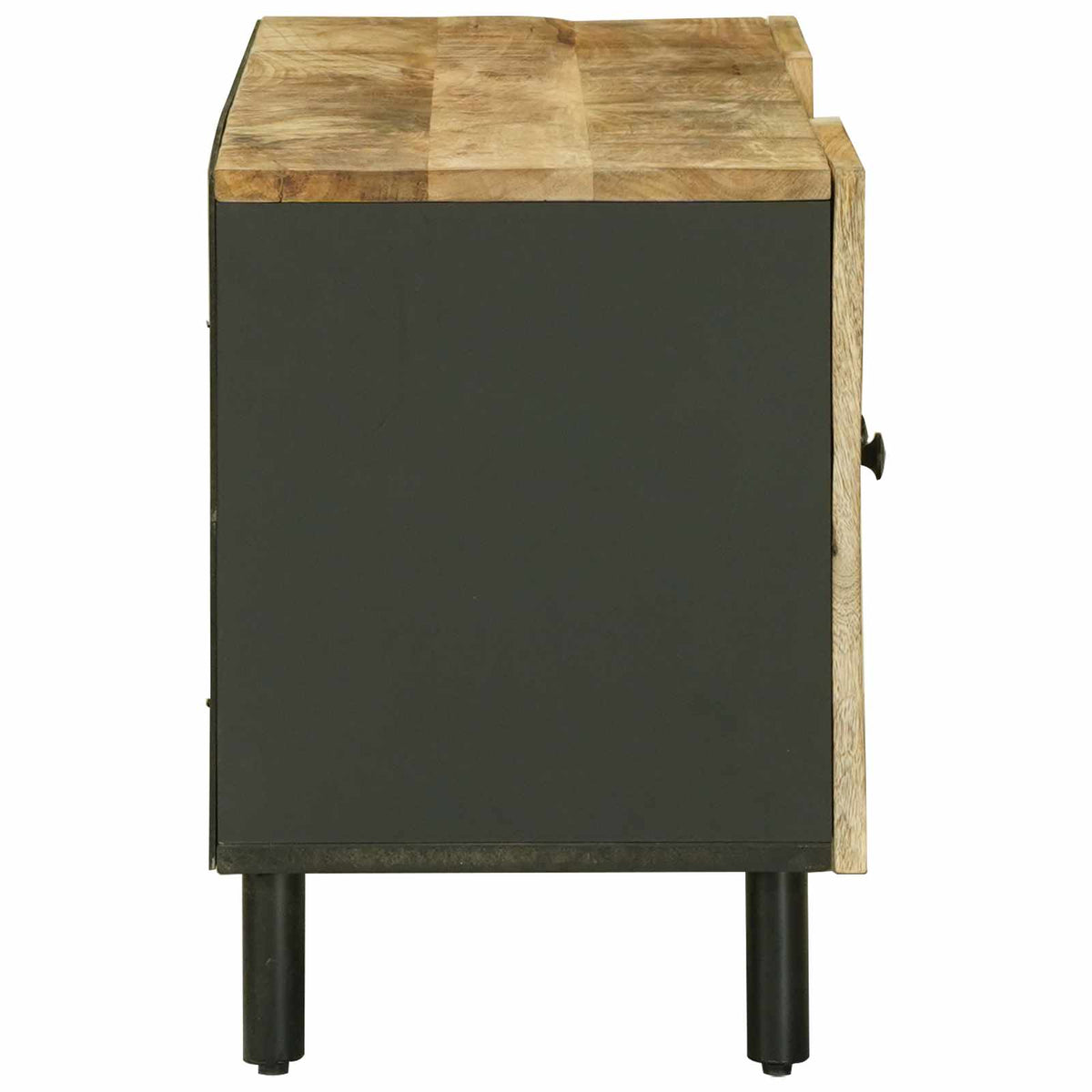 Opbevaringsskabe Naturfarvet 105 x 33 x 46 cm Massivt mangotræ