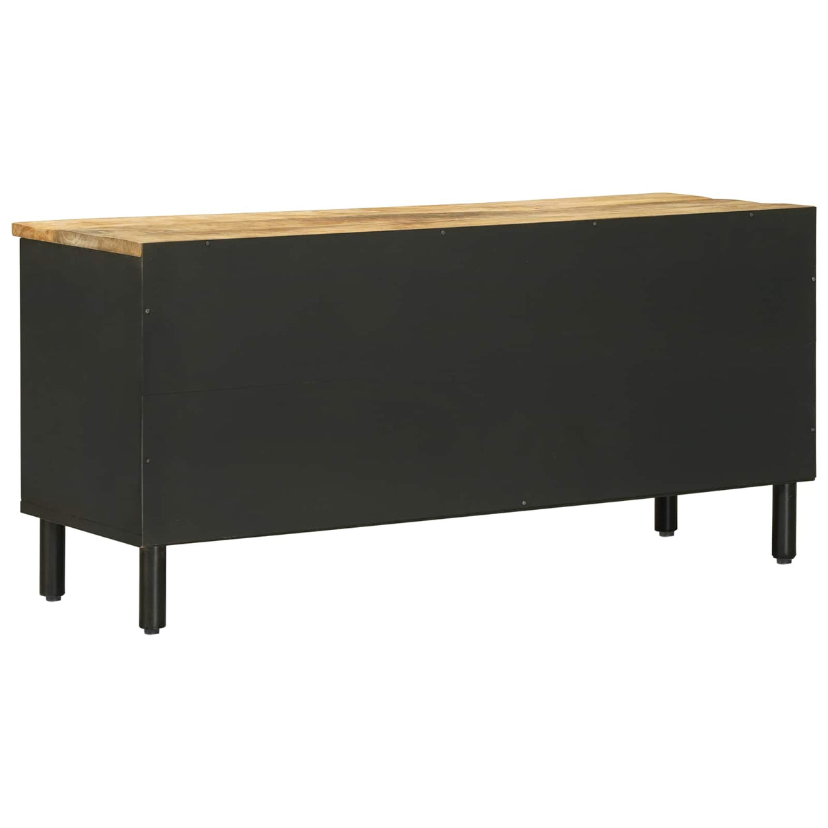 Opbevaringsskabe Naturfarvet 100 x 33 x 46 cm Massivt mangotræ
