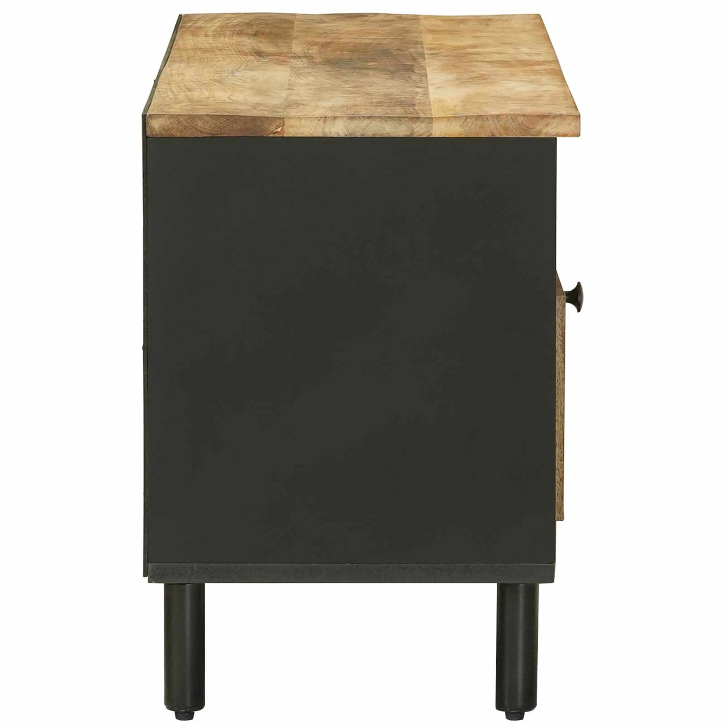 Opbevaringsskabe Naturfarvet 100 x 33 x 46 cm Massivt mangotræ