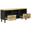 Opbevaringsskabe Naturfarvet 100 x 33 x 46 cm Massivt mangotræ
