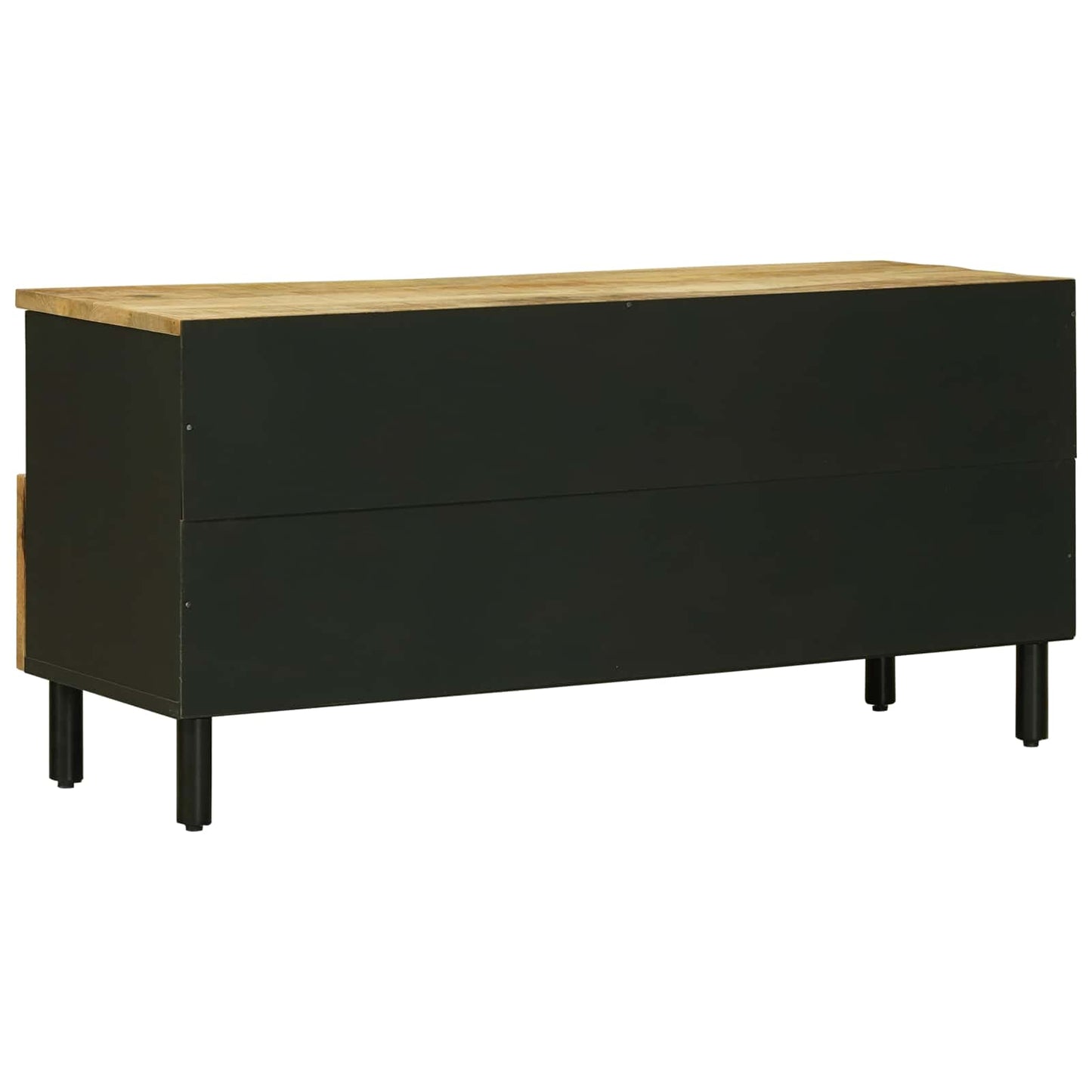 Opbevaringsskabe Naturfarvet 100 x 33 x 46 cm Massivt mangotræ