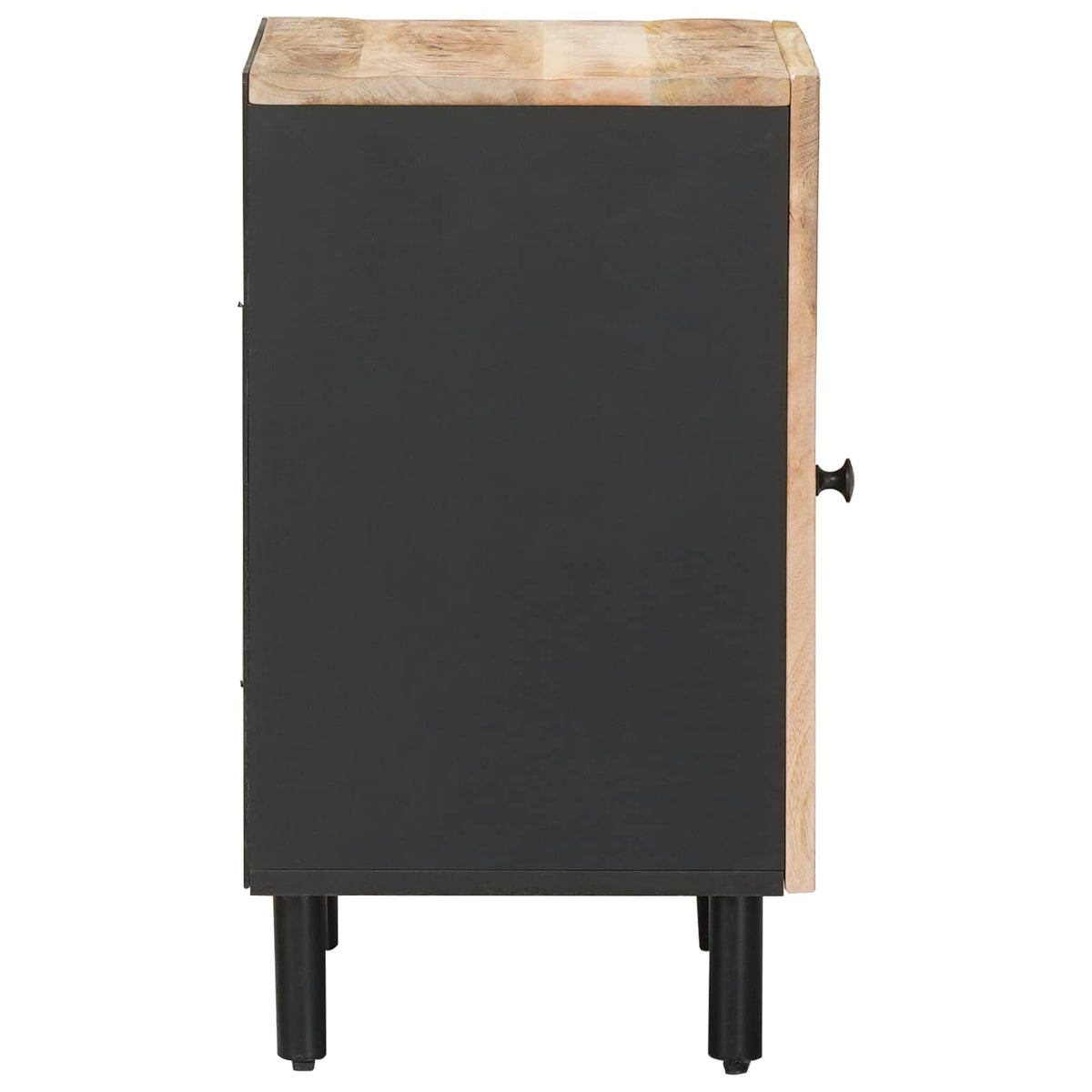 Badeværelsesskab med opbevaring Brun og sort 38 x 33,5 x 58 cm